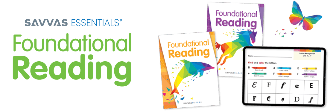 Savvas Essentials Foundational Reading