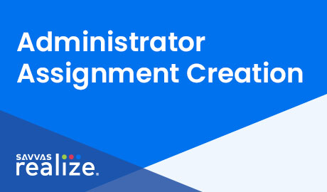 Administrator Assignment Creation
