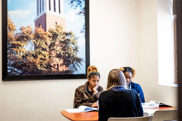 Students at Mobile County PUblic Schools studying in a classroom.