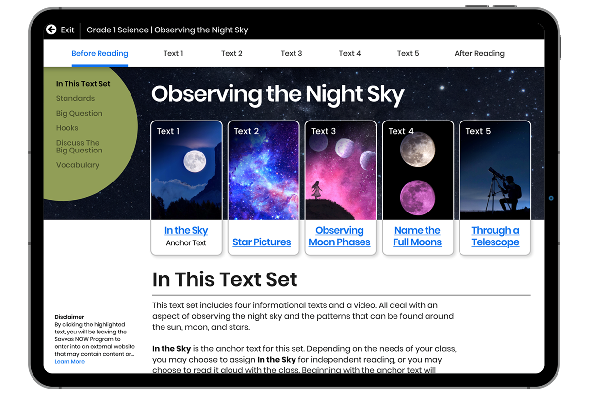 Thematic learning units are activities across the curriculum that is centered around one theme. 