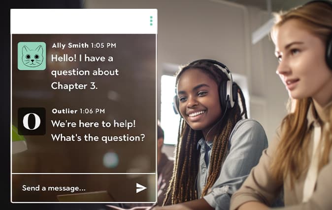 Top-rated instructors, mastery-based learning and unlimited tutoring in math and writing courses.