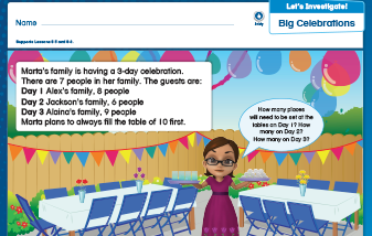 enVision Mathematics elementary math curriculum is student-centered.