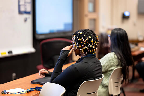 High school students in a classroom at Mobile County Public Schools practicing their problem solving and critical thinking skills they learned through math instruction.