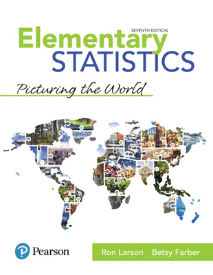 Larson, Elementary Statistics: Picturing the World, 7e ©2019