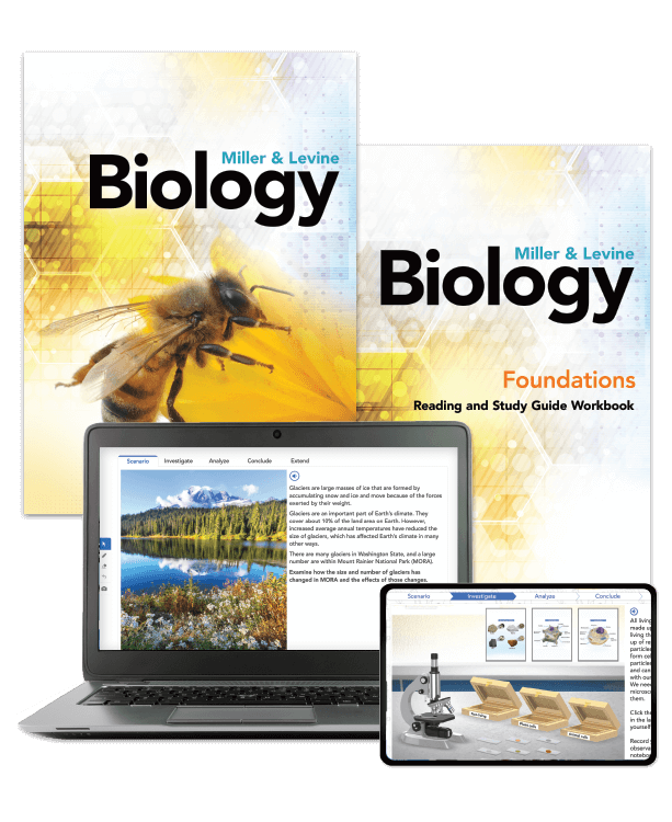 Discover the best selling Miller & Levine Biology program, a blended high school biology curriculum.