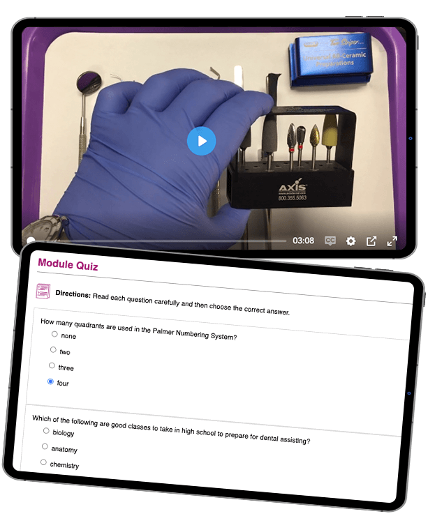 Provide an overview of the education, skills, and practices required for a successful dental assistant career.