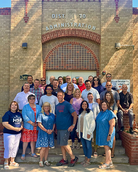 Staff members from Pueblo County School District 70.