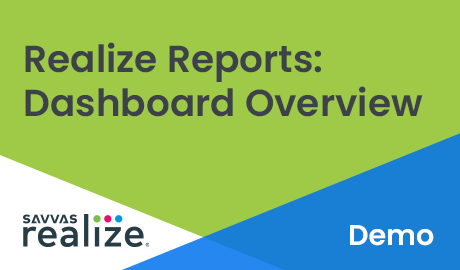 Realize Reports - Dashboard Overview