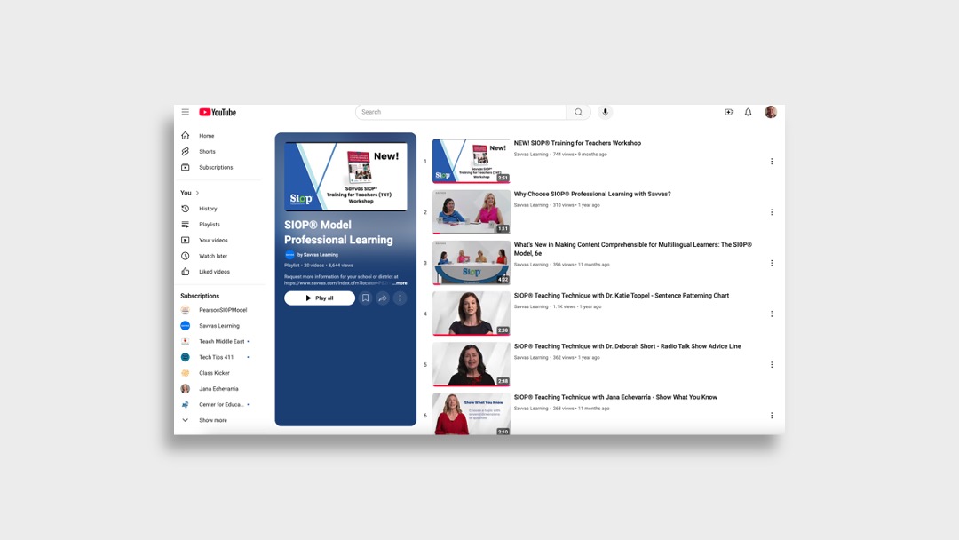 SIOP Model Resources - Widget 6 - Youtube channel.jpg