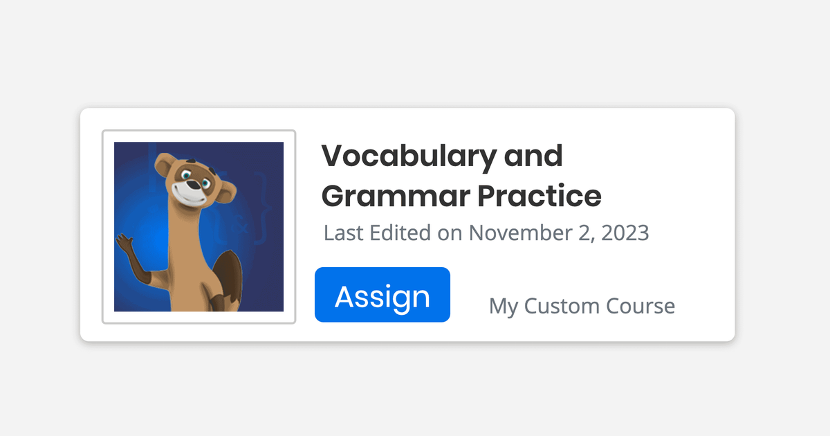 Vocabulary and Grammar Practice Custom Course padding.png