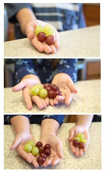 An example of part of a 3-Act Math modeling lesson.