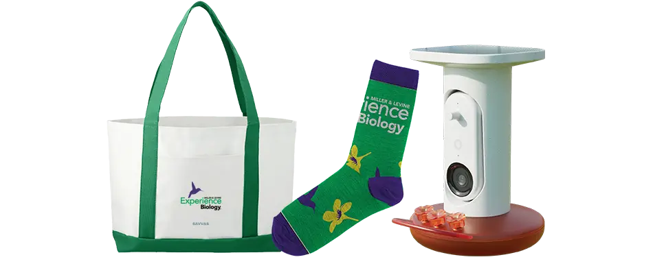 Miller & Levine Experience Biology swag